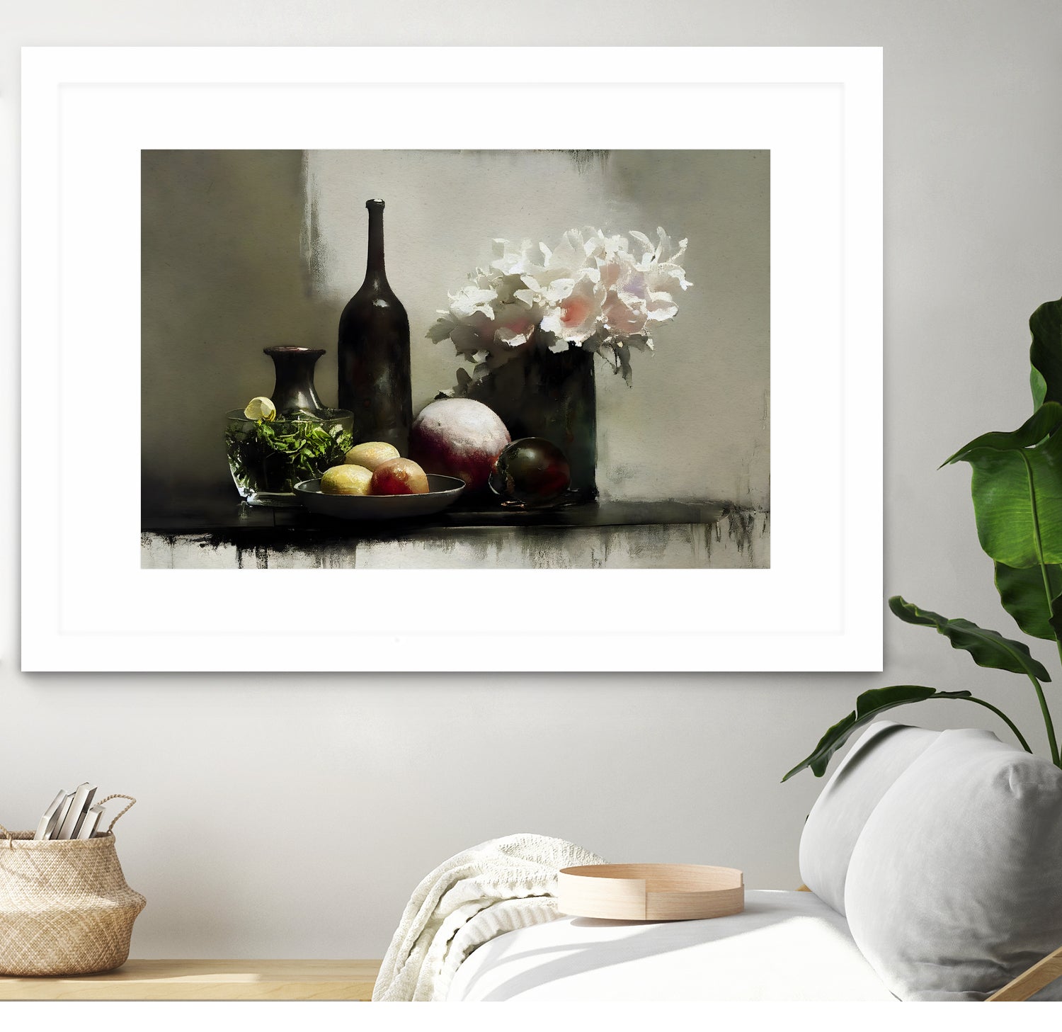 Stilllife With Black Bottle by Treechild on GIANT ART - still life stilllife