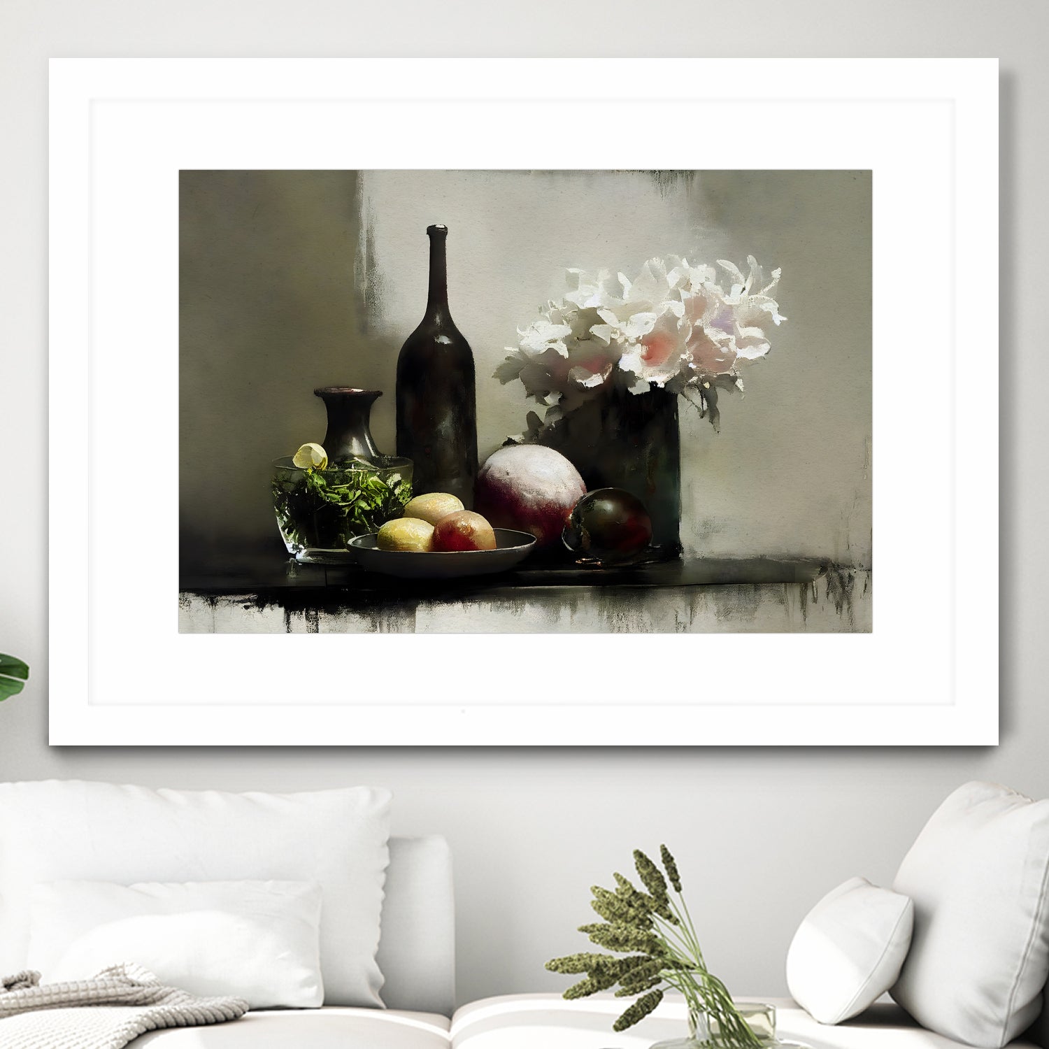 Stilllife With Black Bottle by Treechild on GIANT ART - still life stilllife