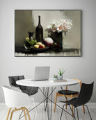 Stilllife With Black Bottle by Treechild on GIANT ART - still life stilllife