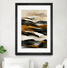 Ochre And Beige Mountains by Treechild on GIANT ART - illustration mountains