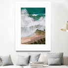 Waves by Raisa Zwart on GIANT ART - green coastal