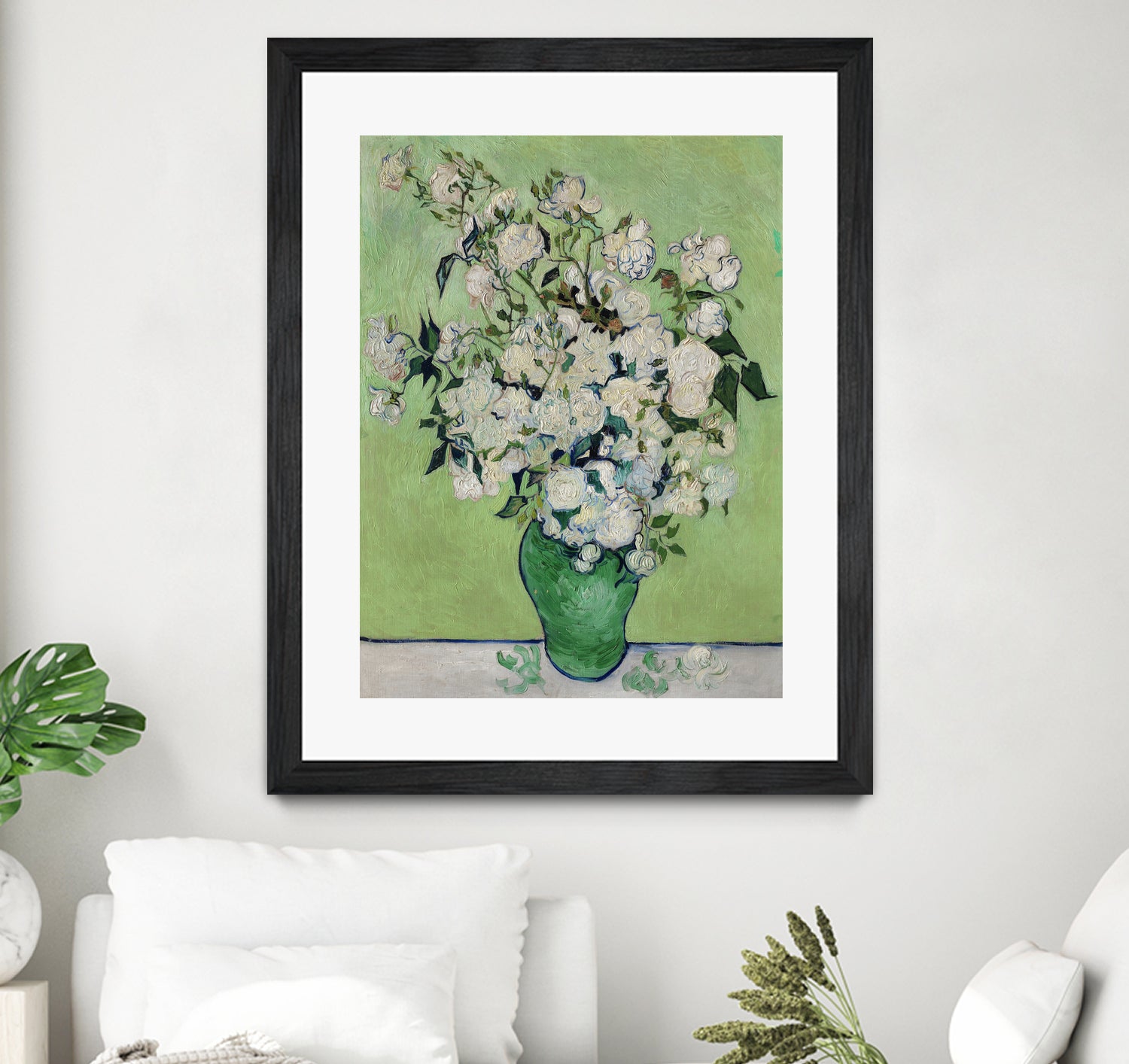 Roses by Vincent Van Gogh on GIANT ART - vincent van gogh paintings vincent van gogh