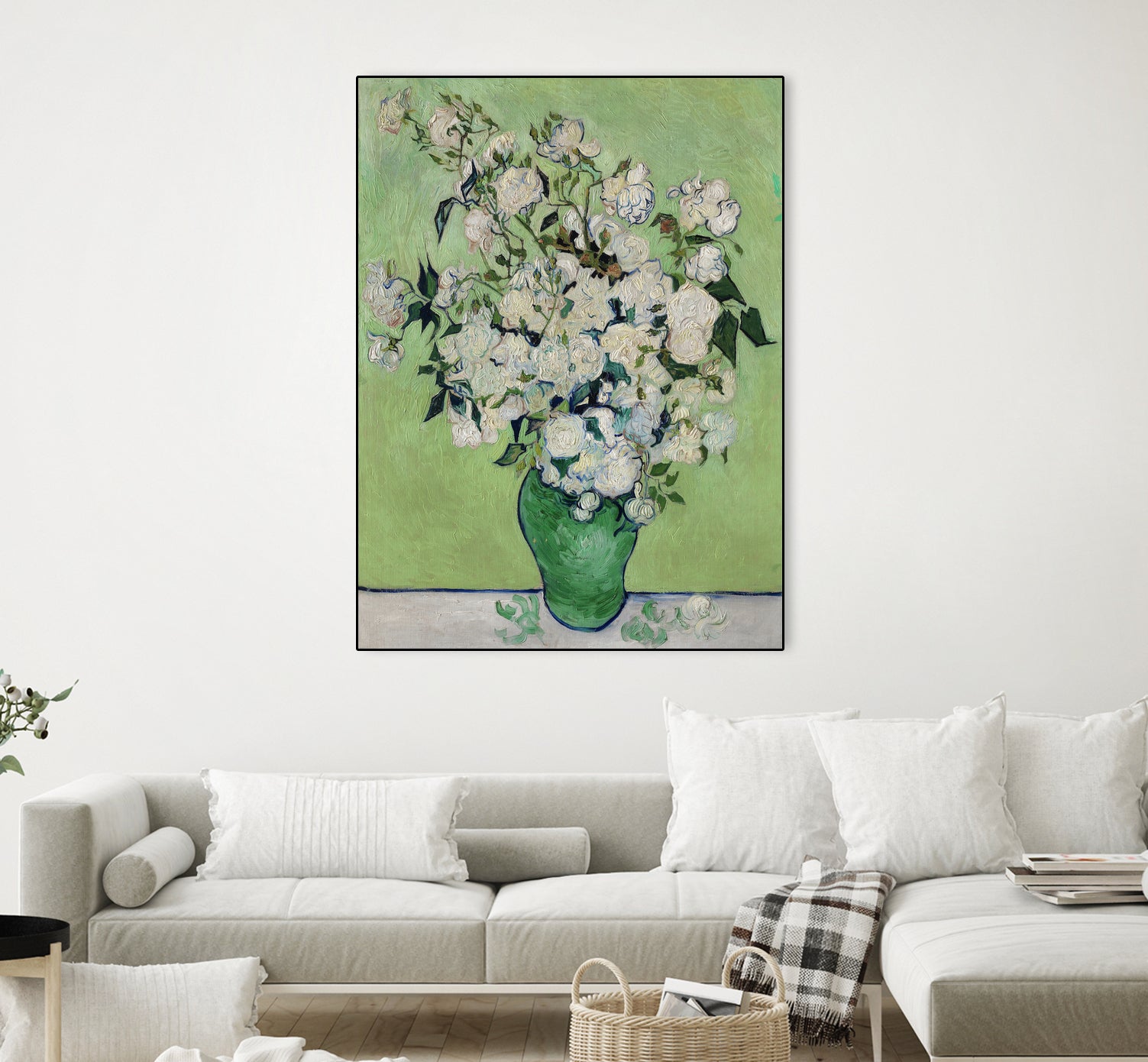 Roses by Vincent Van Gogh on GIANT ART - vincent van gogh paintings vincent van gogh