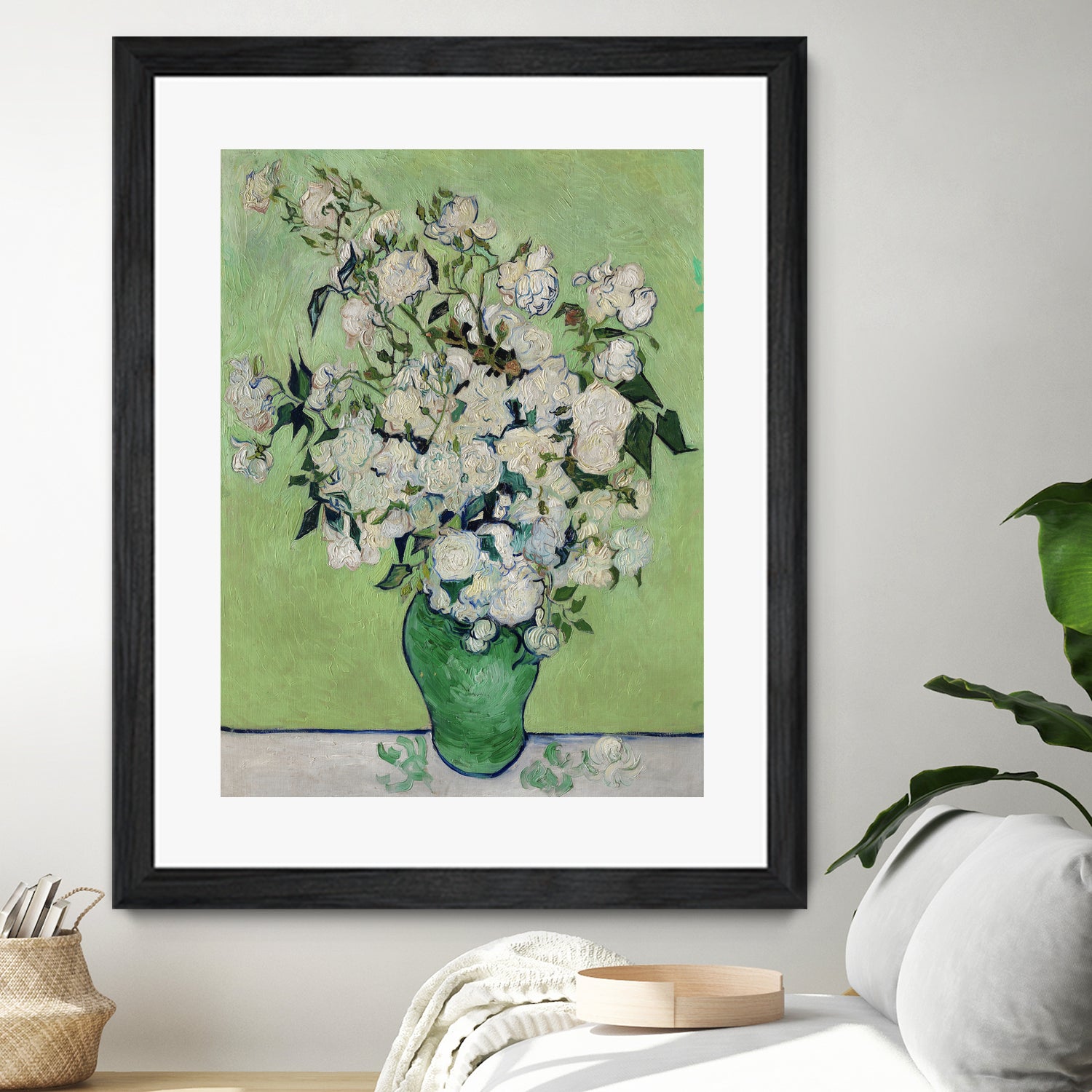 Roses by Vincent Van Gogh on GIANT ART - vincent van gogh paintings vincent van gogh