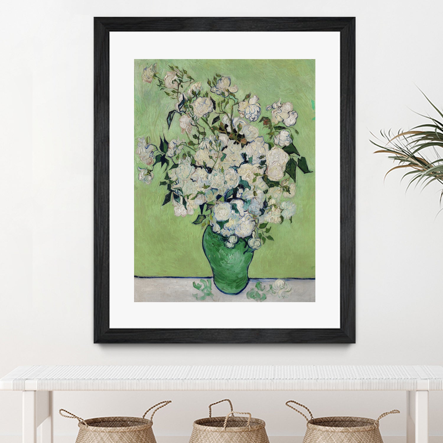 Roses by Vincent Van Gogh on GIANT ART - vincent van gogh paintings vincent van gogh