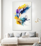 Mystic Fluidity by Mauro on GIANT ART - watercolors illustration watercolors