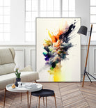Colorful Explosion by Mauro on GIANT ART - splatter illustration splatter