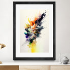 Colorful Explosion by Mauro on GIANT ART - splatter illustration splatter