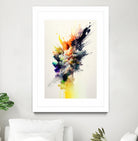 Colorful Explosion by Mauro on GIANT ART - splatter illustration splatter