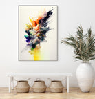 Colorful Explosion by Mauro on GIANT ART - splatter illustration splatter