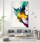 Chromatic Chaos by Mauro on GIANT ART - vibrant artwork illustration vibrant artwork
