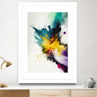 Chromatic Chaos by Mauro on GIANT ART - vibrant artwork illustration vibrant artwork