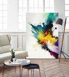 Chromatic Chaos by Mauro on GIANT ART - vibrant artwork illustration vibrant artwork