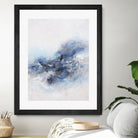 Expressionist Blue Abstract by Francoise Wattre on GIANT ART - paintings abstract art