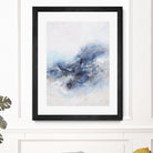 Expressionist Blue Abstract by Francoise Wattre on GIANT ART - paintings abstract art