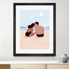 First Kiss by Maja on GIANT ART - illustration love