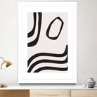 Black Curves by Sally Ann Moss on GIANT ART - line art abstract