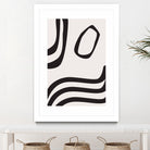 Black Curves by Sally Ann Moss on GIANT ART - line art abstract