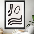 Black Curves by Sally Ann Moss on GIANT ART - line art abstract