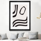 Black Curves by Sally Ann Moss on GIANT ART - line art abstract