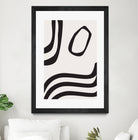 Black Curves by Sally Ann Moss on GIANT ART - line art abstract