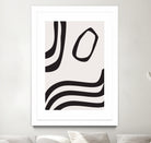 Black Curves by Sally Ann Moss on GIANT ART - line art abstract