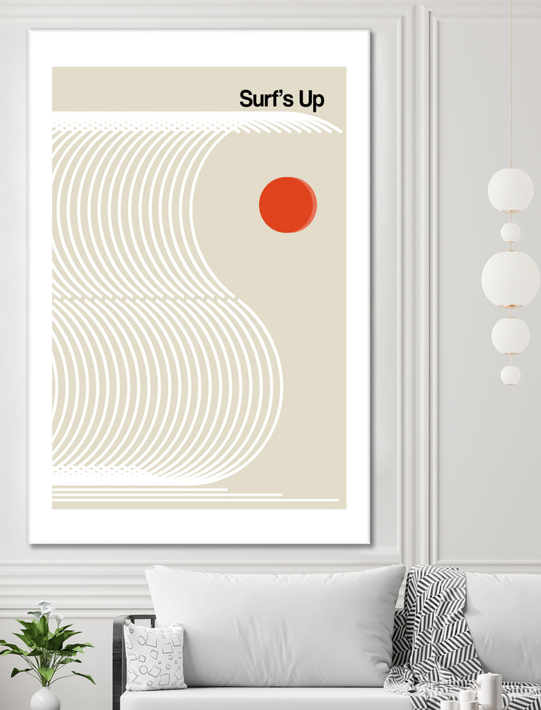 Surf's Up by Frances on GIANT ART - illustration surf