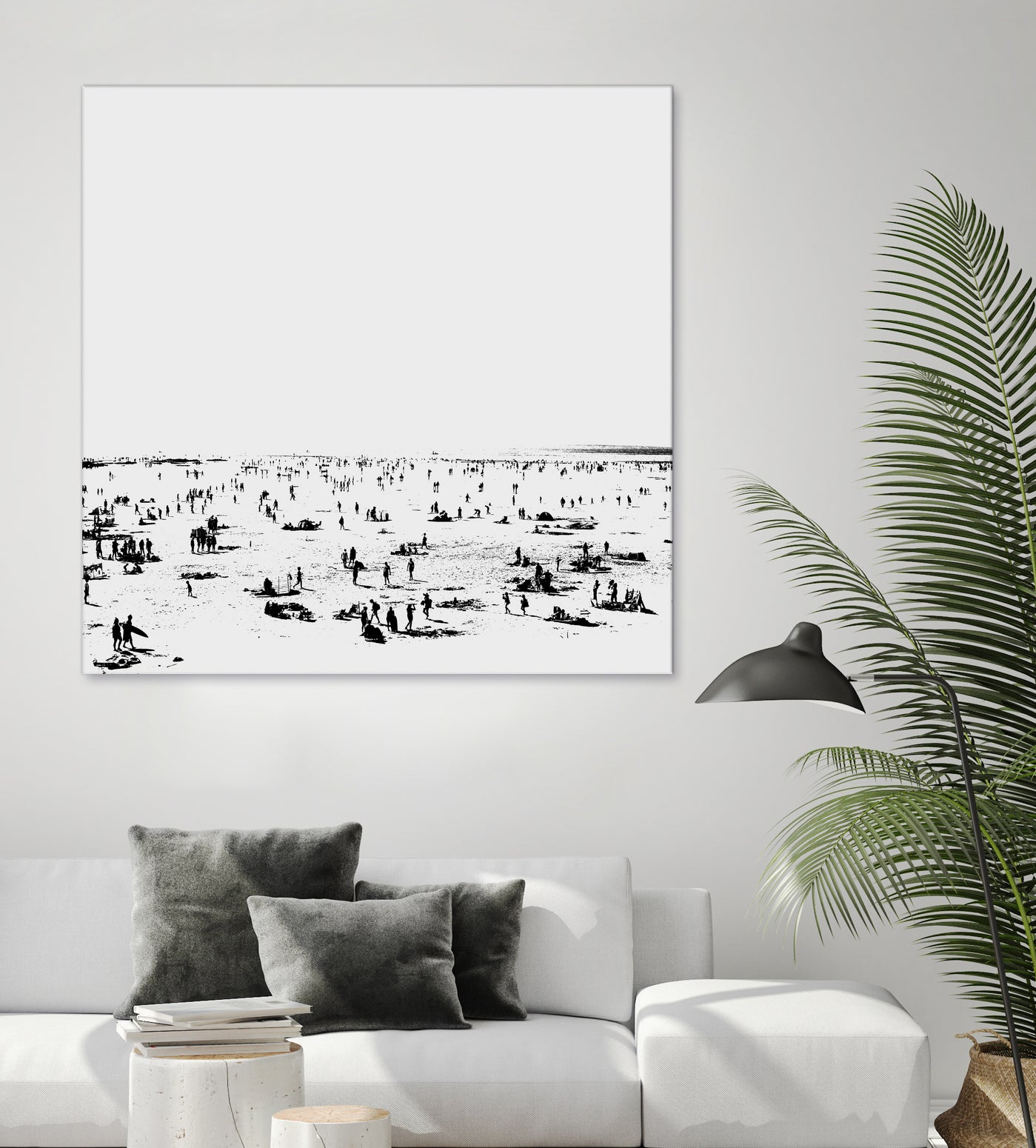 Beach No2 by Dan on GIANT ART - illustration bright