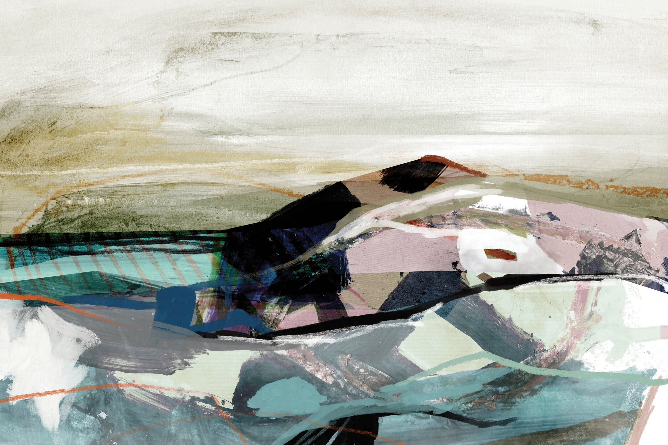 Elevation by Dan hobday on GIANT ART - abstract