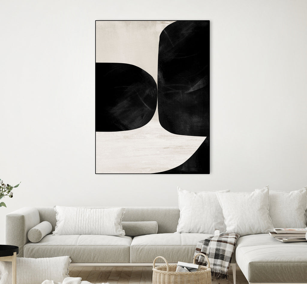 Night No2 by Dan on GIANT ART - abstract bw