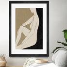 Chill by Dan on GIANT ART - abstract woman