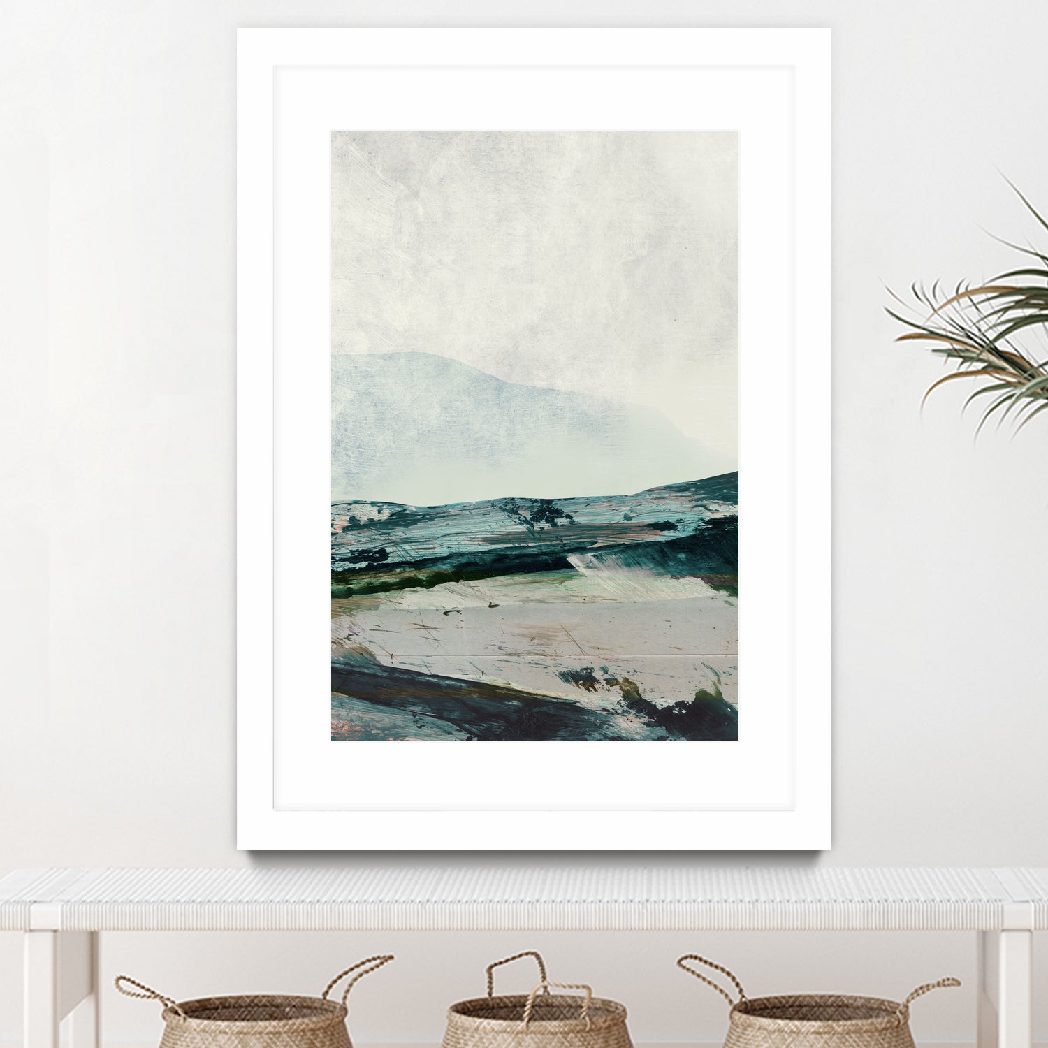 Mountains by Dan hobday on GIANT ART - abstract