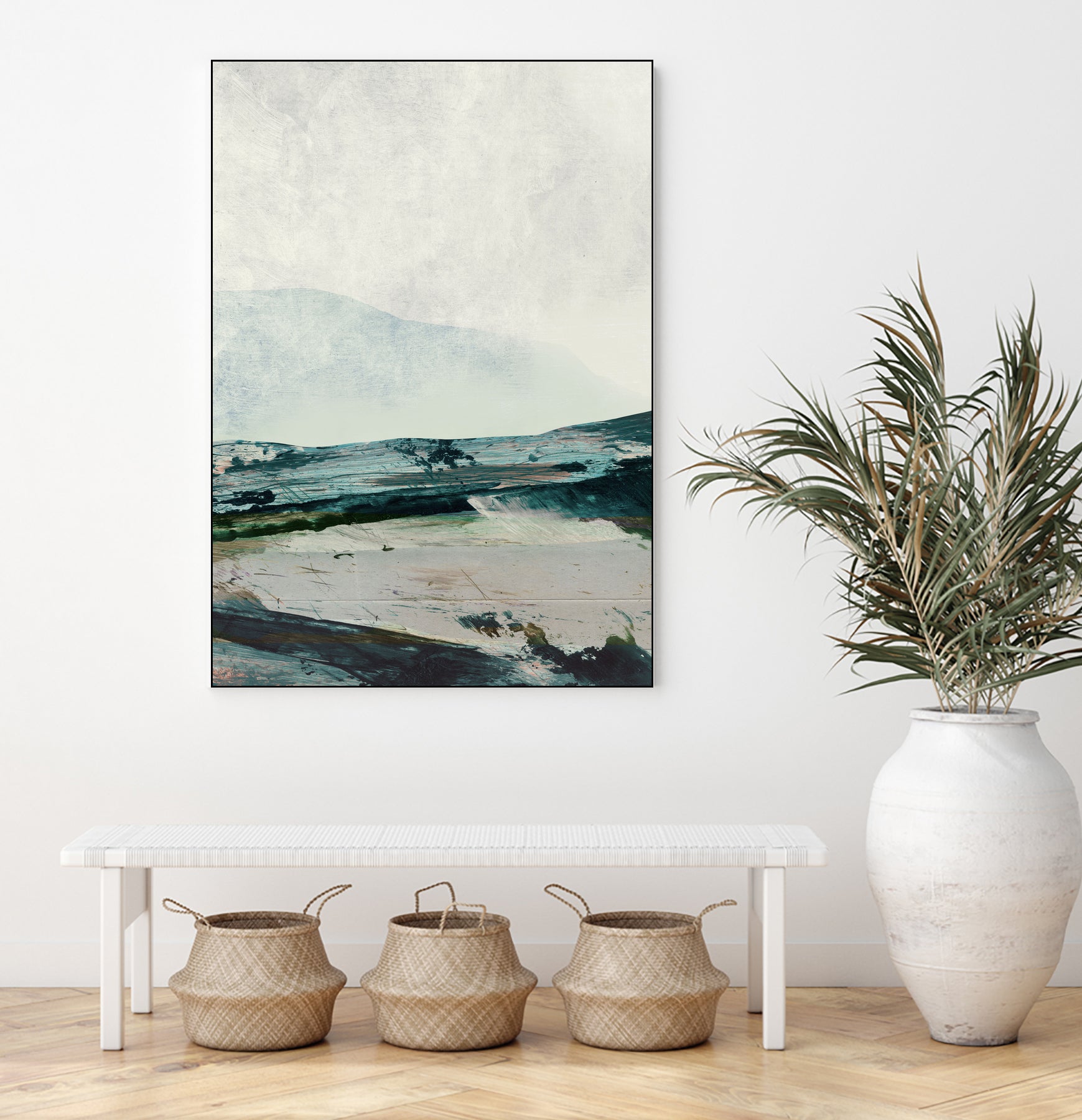 Mountains by Dan hobday on GIANT ART - abstract