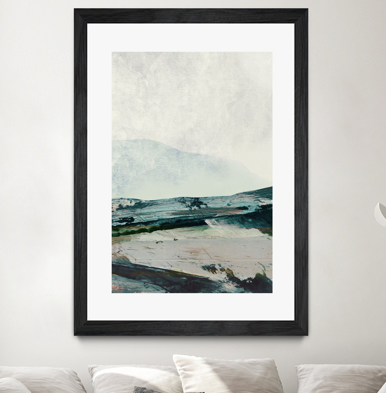 Mountains by Dan hobday on GIANT ART - abstract