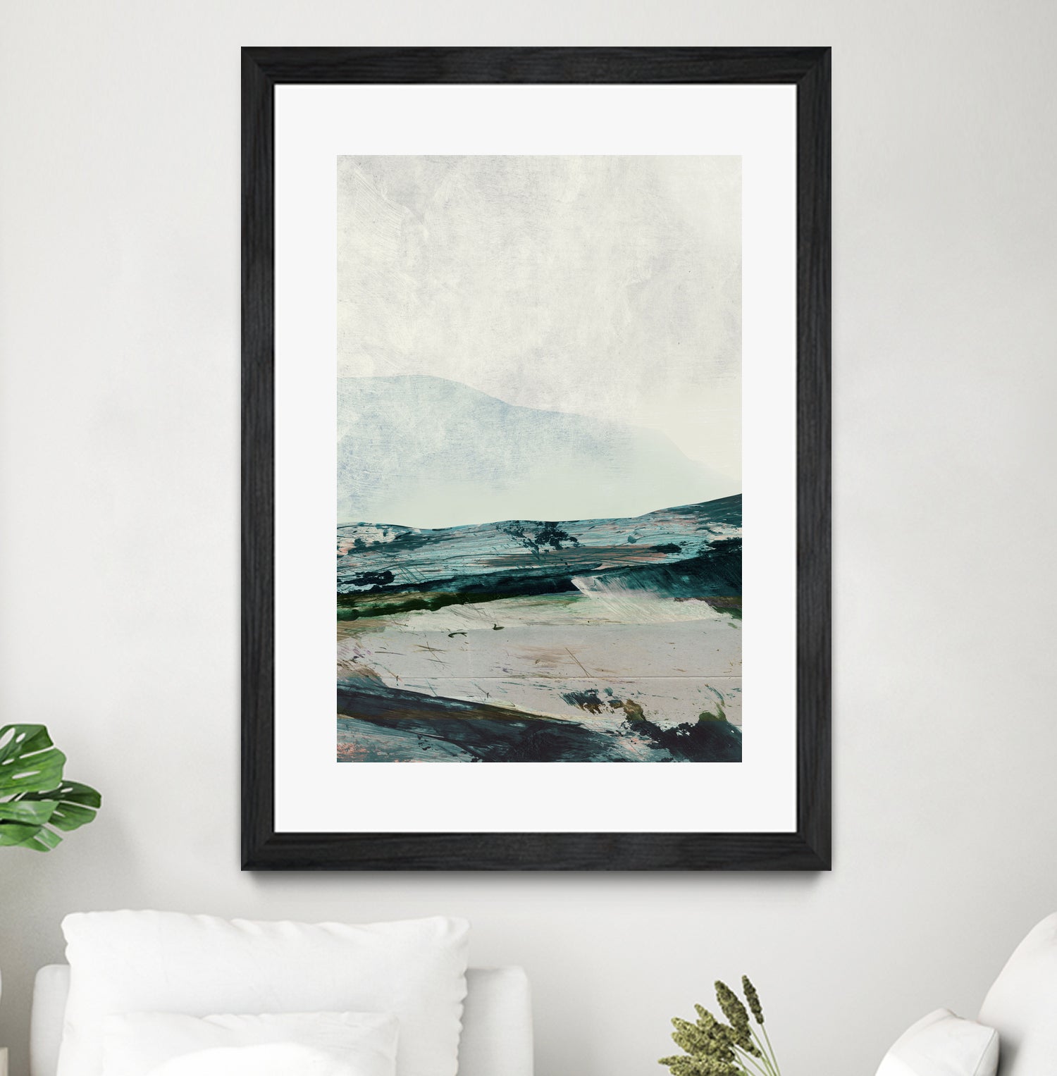 Mountains by Dan hobday on GIANT ART - abstract