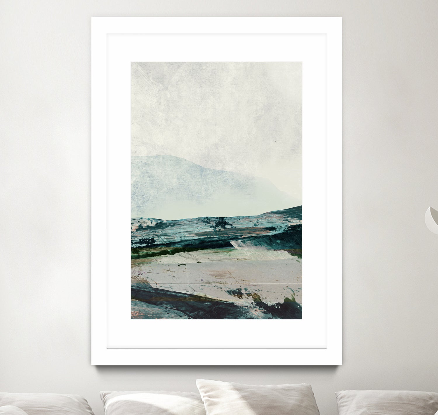 Mountains by Dan hobday on GIANT ART - abstract