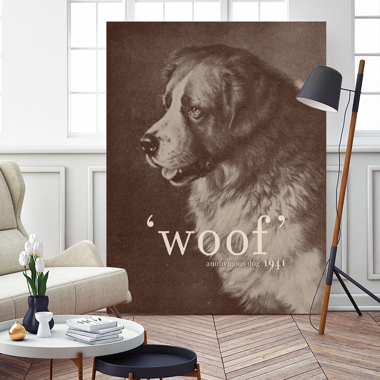 Famous Quote Dog by Florent Bodart on GIANT ART - animals quote