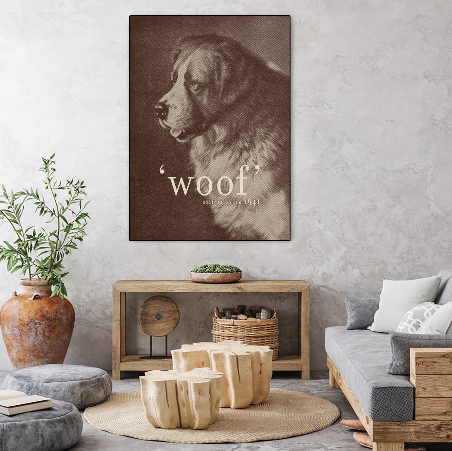 Famous Quote Dog by Florent Bodart on GIANT ART - animals quote