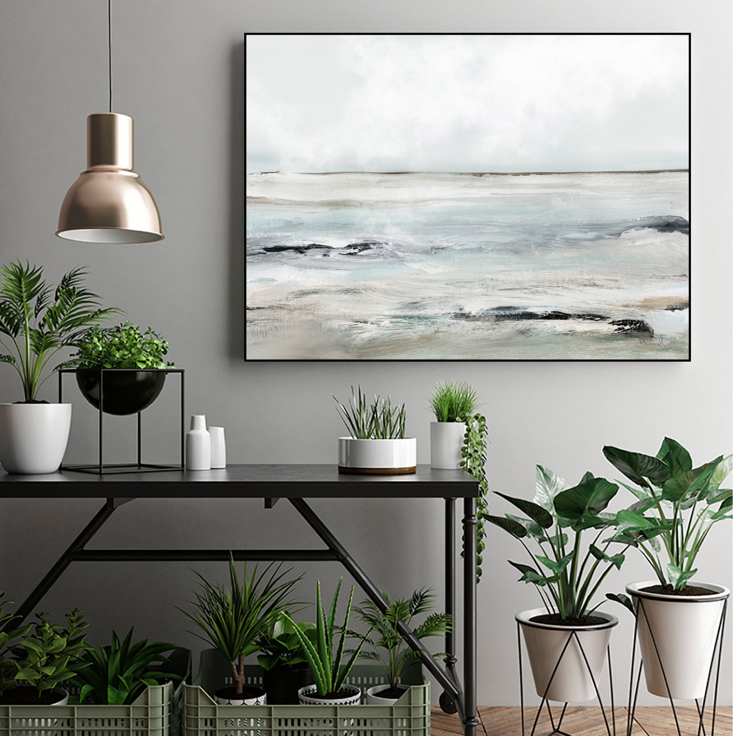Sandybay by Dan Hobday on GIANT ART - abstract hobday