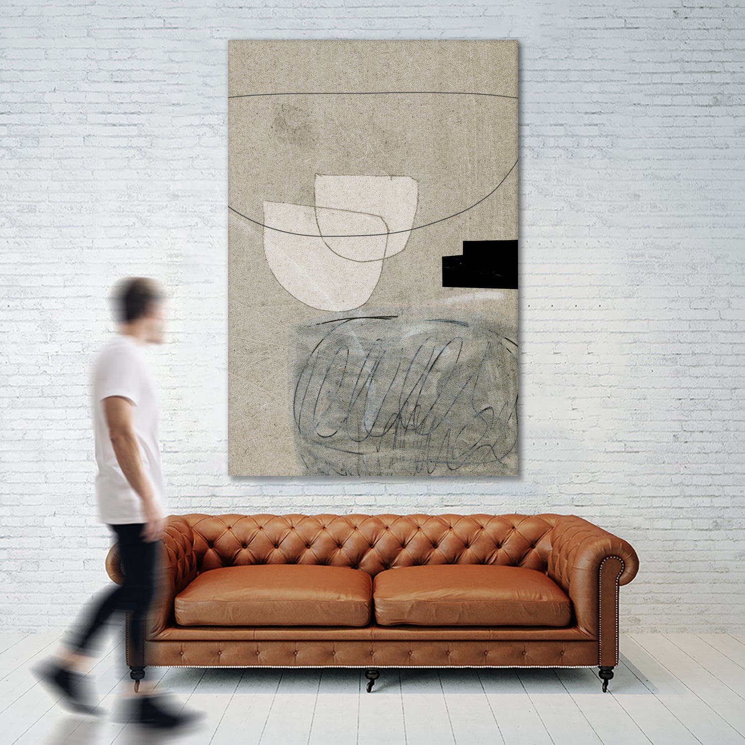 Lifestyle No1 by Dan on GIANT ART - abstract cardboard