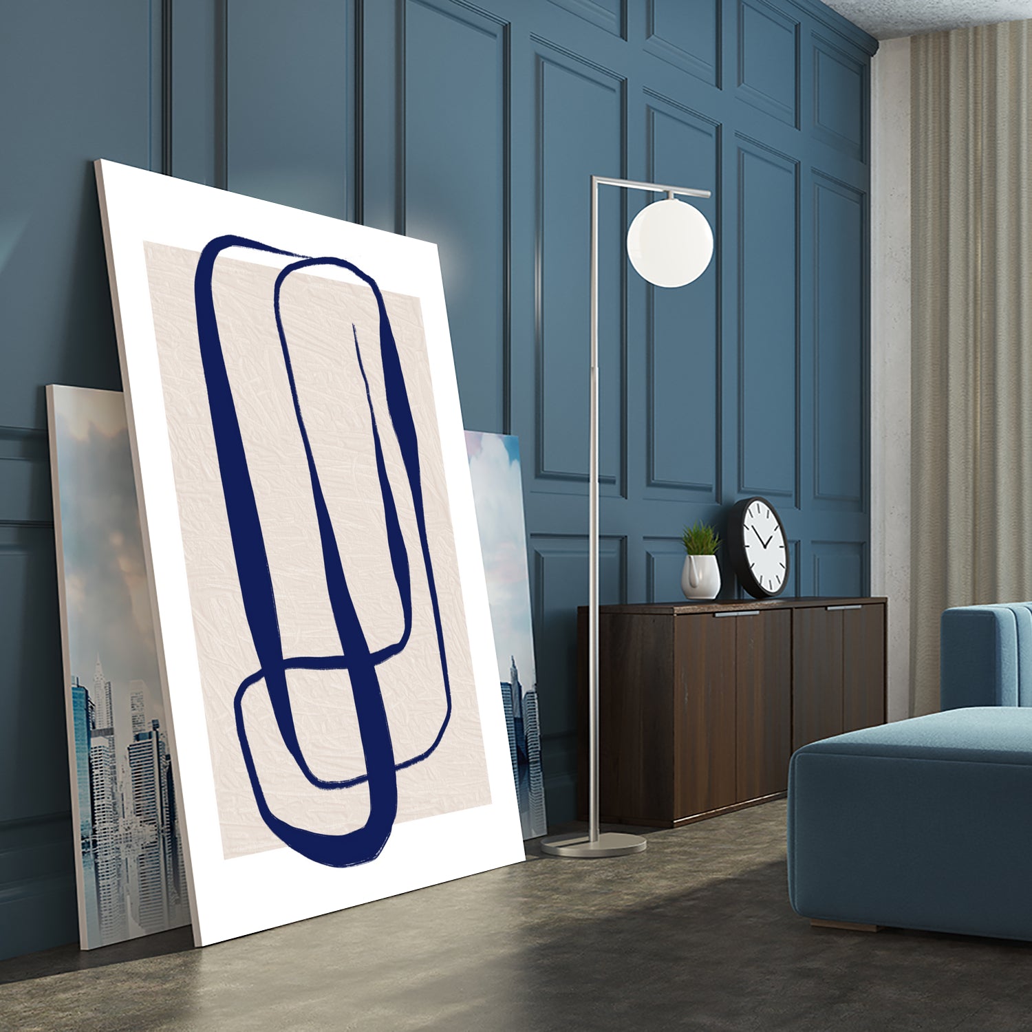 Feeling of Patience-3 by Sally on GIANT ART - abstract single line