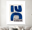 Blue Magnet by Ejaaz on GIANT ART - abstract blue