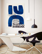 Blue Magnet by Ejaaz on GIANT ART - abstract blue