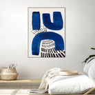 Blue Magnet by Ejaaz on GIANT ART - abstract blue