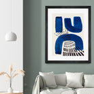 Blue Magnet by Ejaaz on GIANT ART - abstract blue