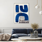 Blue Magnet by Ejaaz on GIANT ART - abstract blue