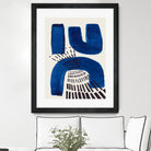 Blue Magnet by Ejaaz on GIANT ART - abstract blue