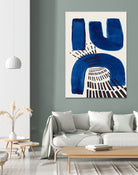 Blue Magnet by Ejaaz on GIANT ART - abstract blue