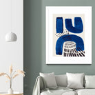 Blue Magnet by Ejaaz on GIANT ART - abstract blue