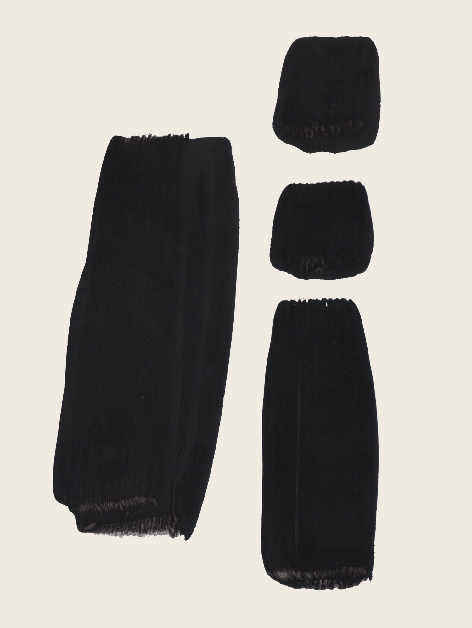 Thunder Three by Ejaaz Haniff on GIANT ART - black abstract black